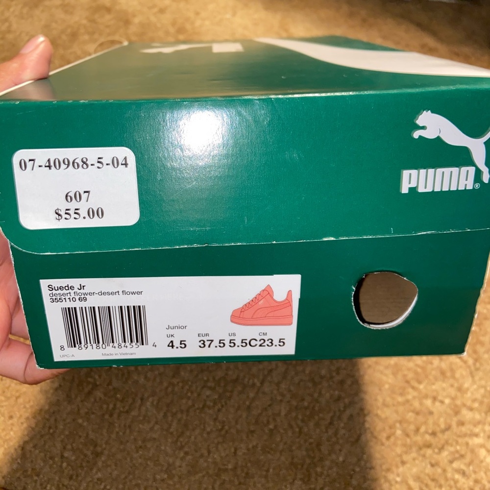 Puma suede dessert flower shoes - Picture 2 of 5